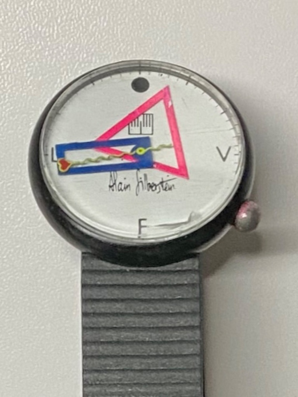 AUTHENTIC OROLOGIO "ALAIN SILBERSTEIN" KLOK WRISTWATCH
